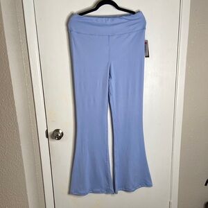Honey & Sparkle Light Blue Flared Pants  NWT